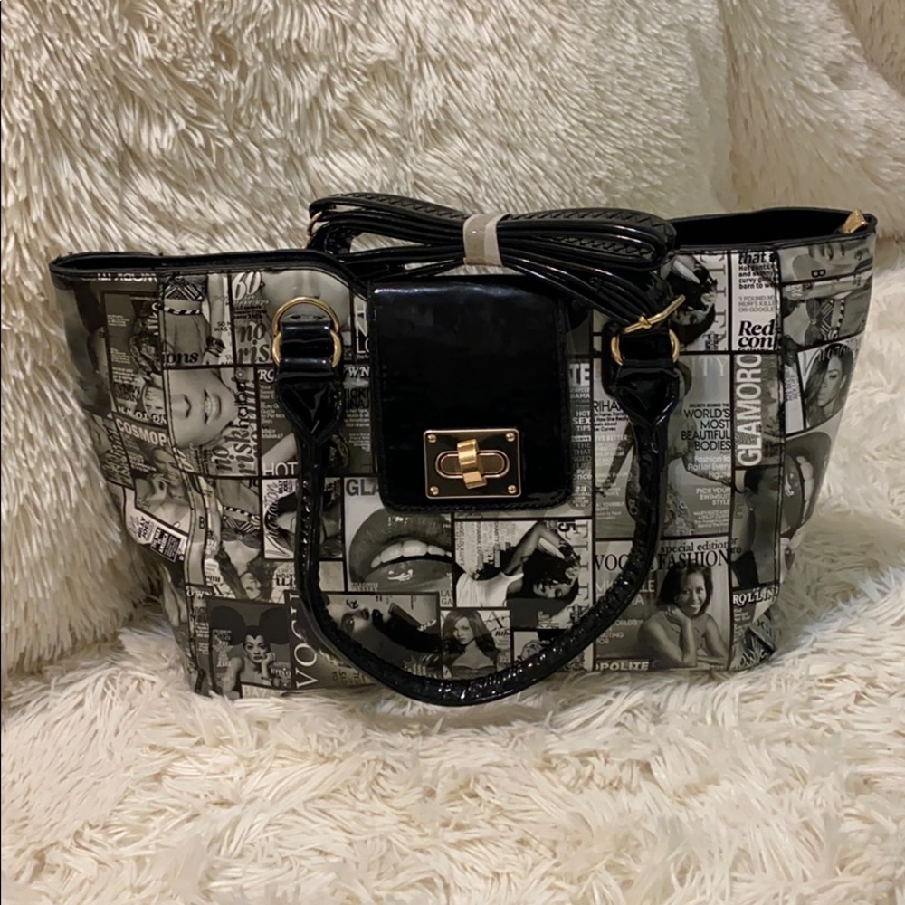 No Name Brand Sturdy WaterProof Tote w/Wallet
